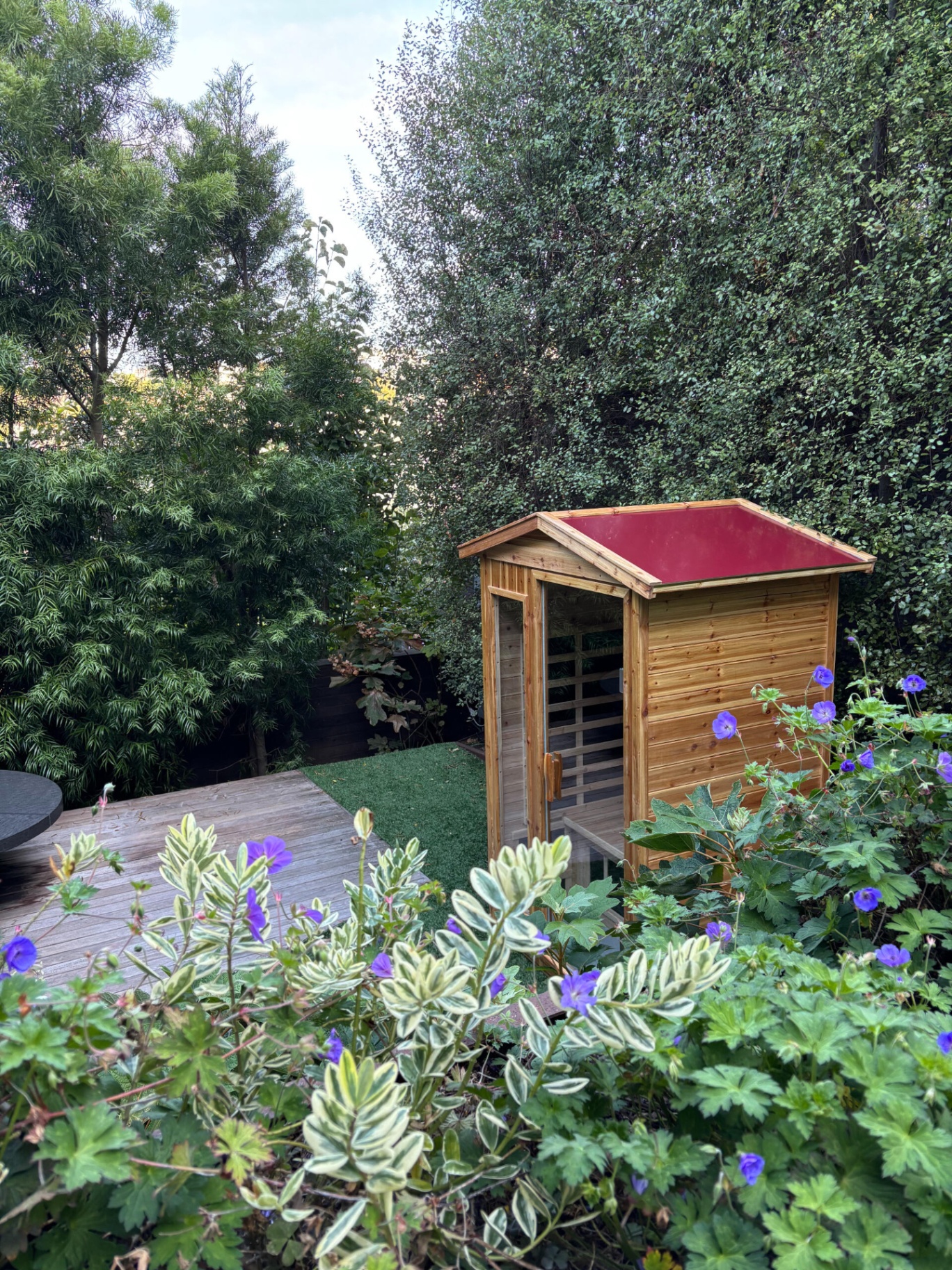 Finnish dry sauna rental installed in SF home