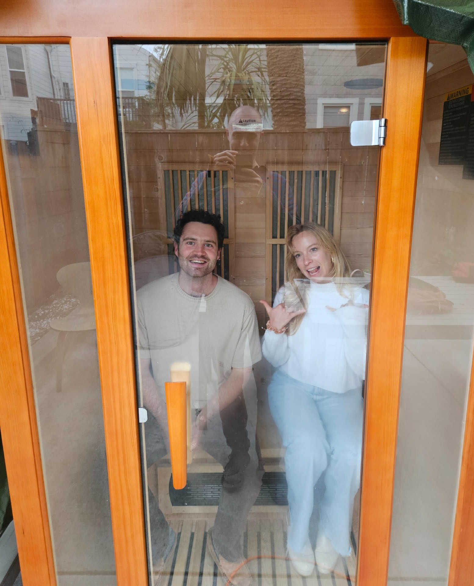 Indoor sauna installed in San Francisco apartment